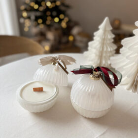 Kerstbal in glas